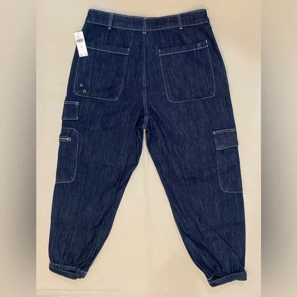 Anthropologie Pilcro Seamed Sport Cargo Jean NWT - Picture 6 of 14